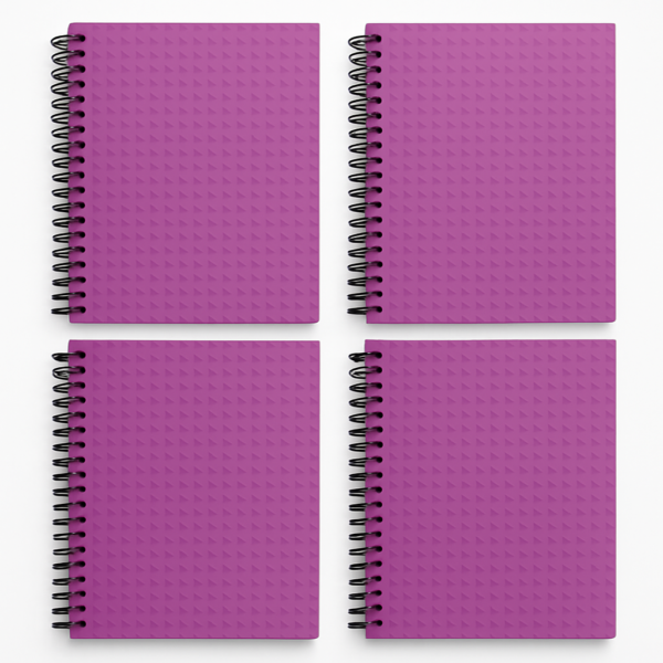 spiral notebook purple color